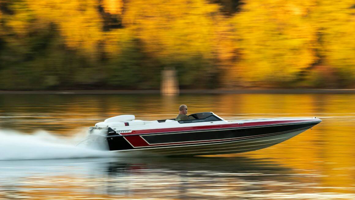 Jetboat in Autumn