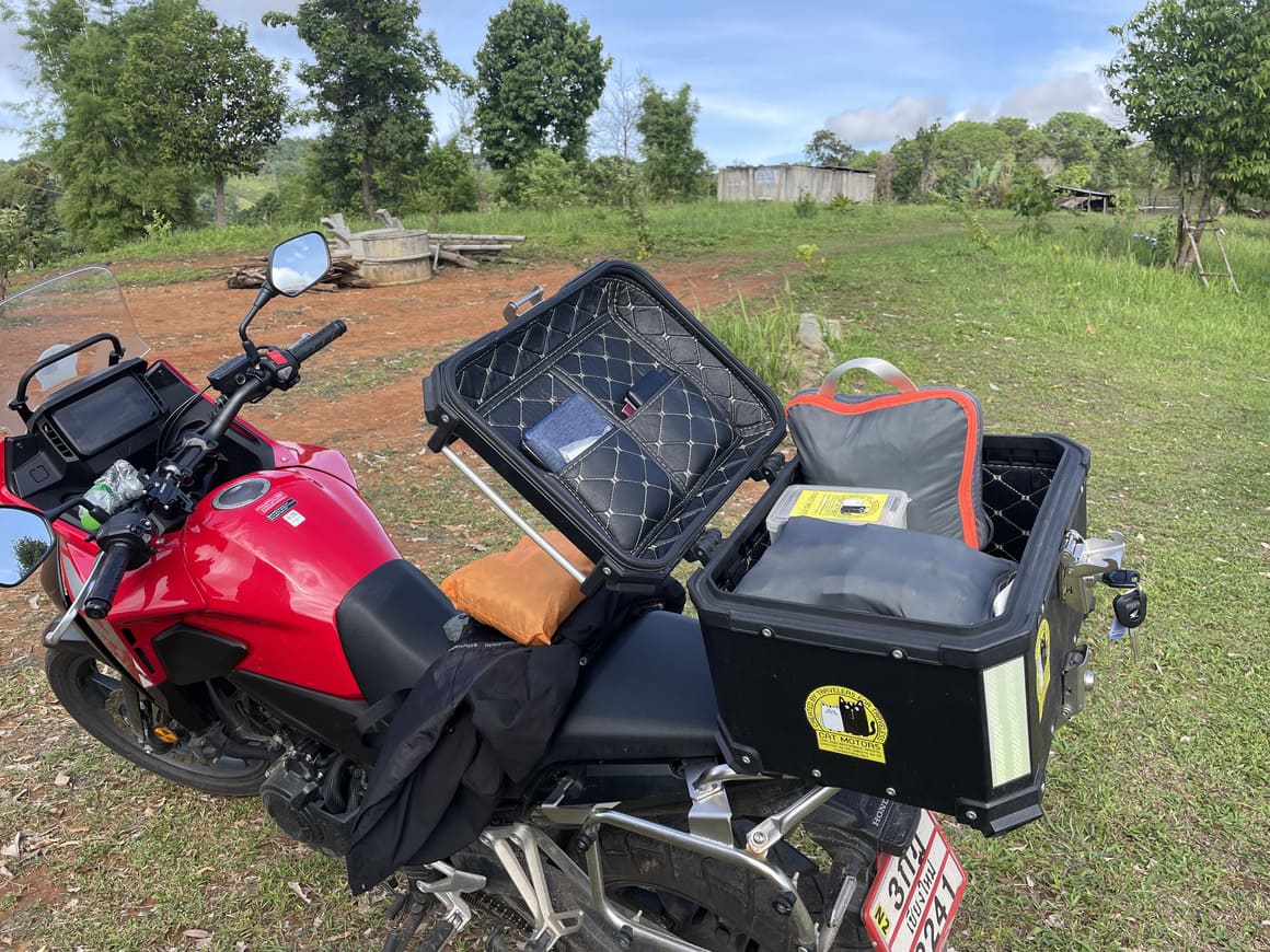Chiang Mai Mae Hong Son Loop Motorbike Luggage