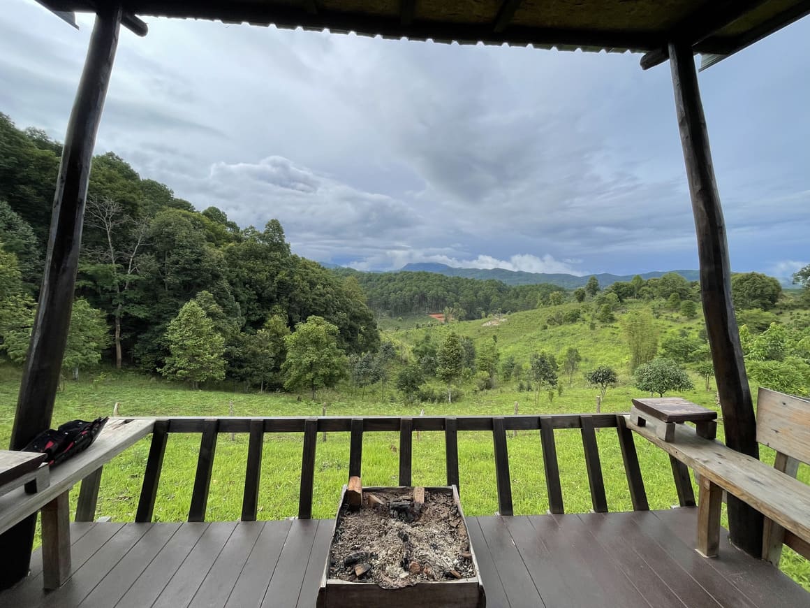 Chiang Mai Mae Hong Son Loop Noodle Shop Remote Place to Stay