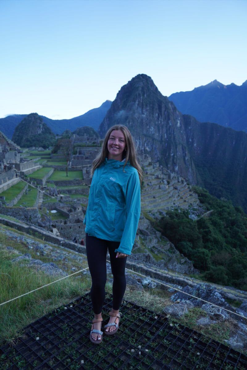 female traveler at Salkantay Trek