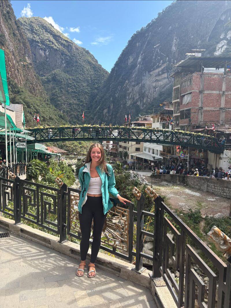 female traveler at Salkantay Trek