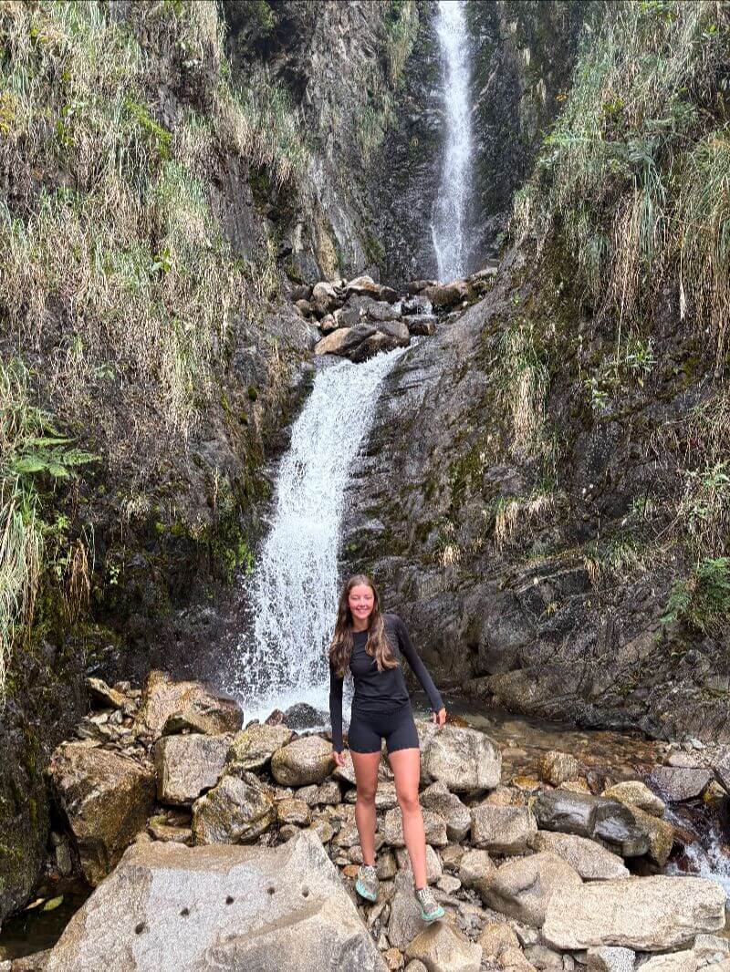 female traveler at Salkantay Trek