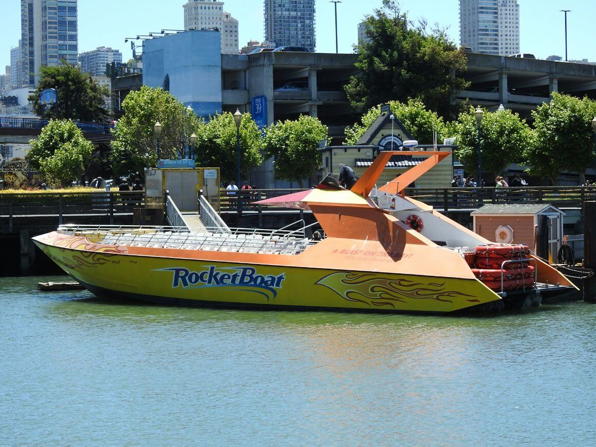 yellow and white boat