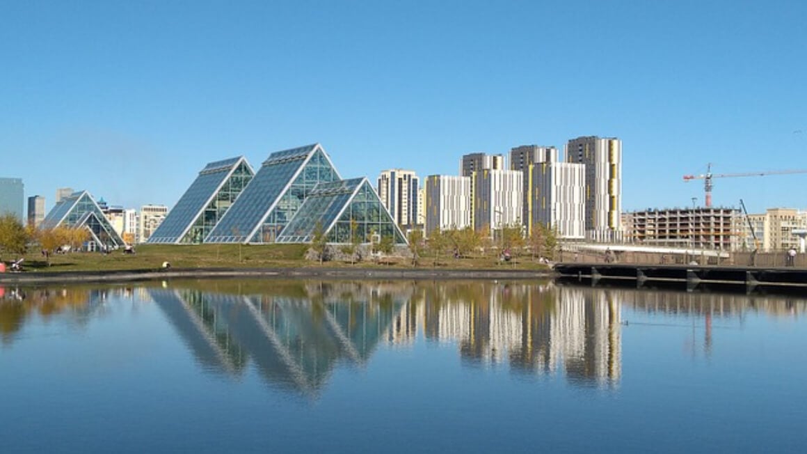 Astana Botanical Garden. Kazakhstan
