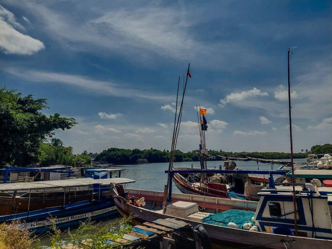 negombo fishing boat