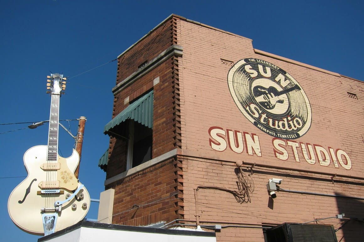 Sun Studio in Memphis, USA