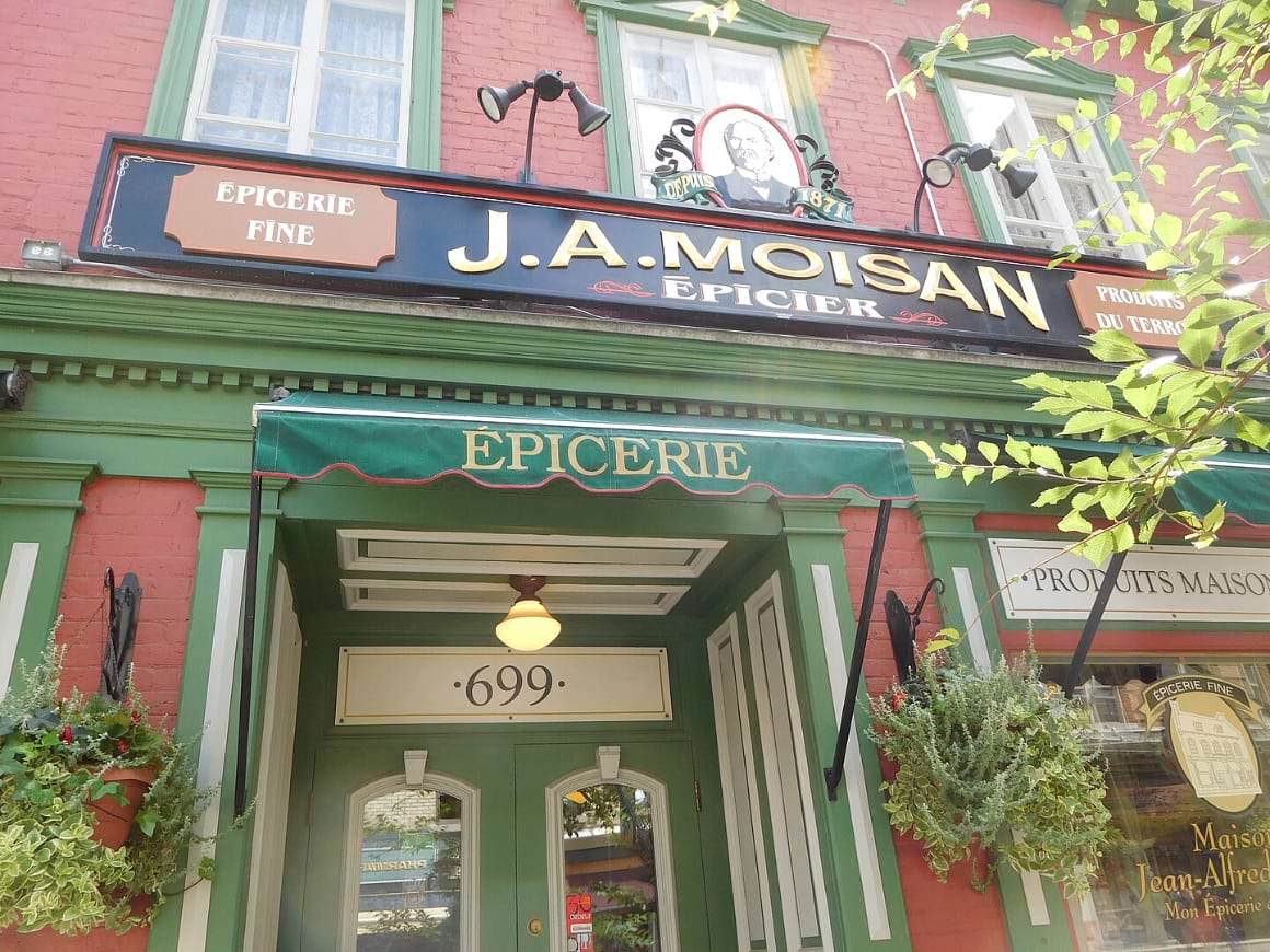 quebec city ja moisan oldest grocery store