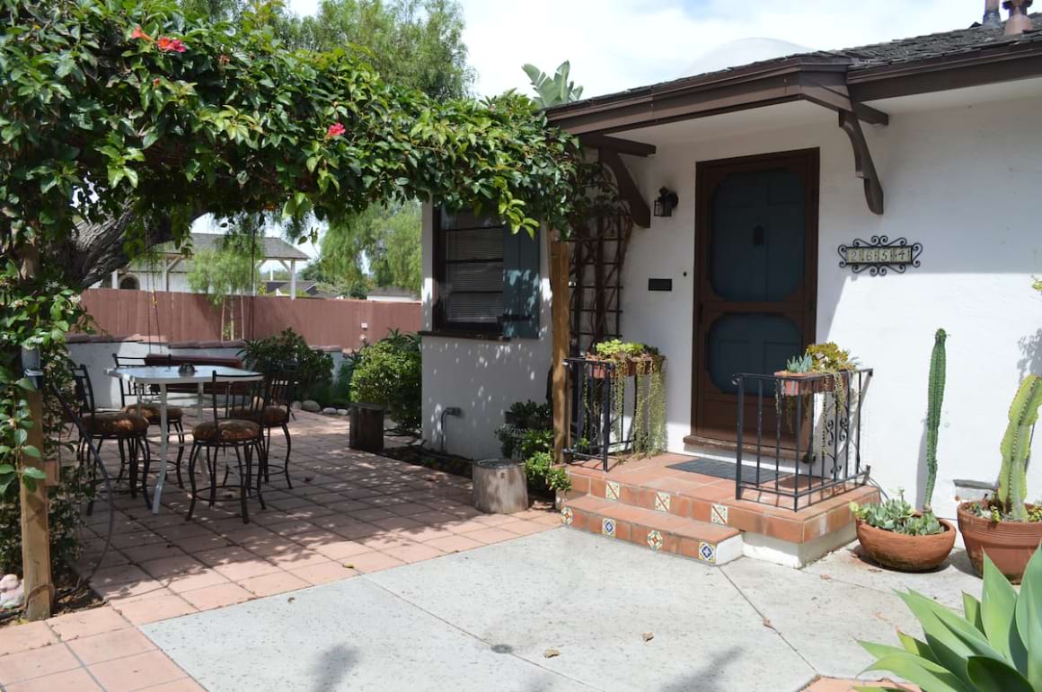 old town patio and tree swing casita san diego