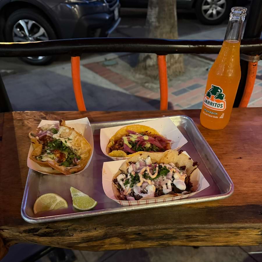 Taco food in San Diego
