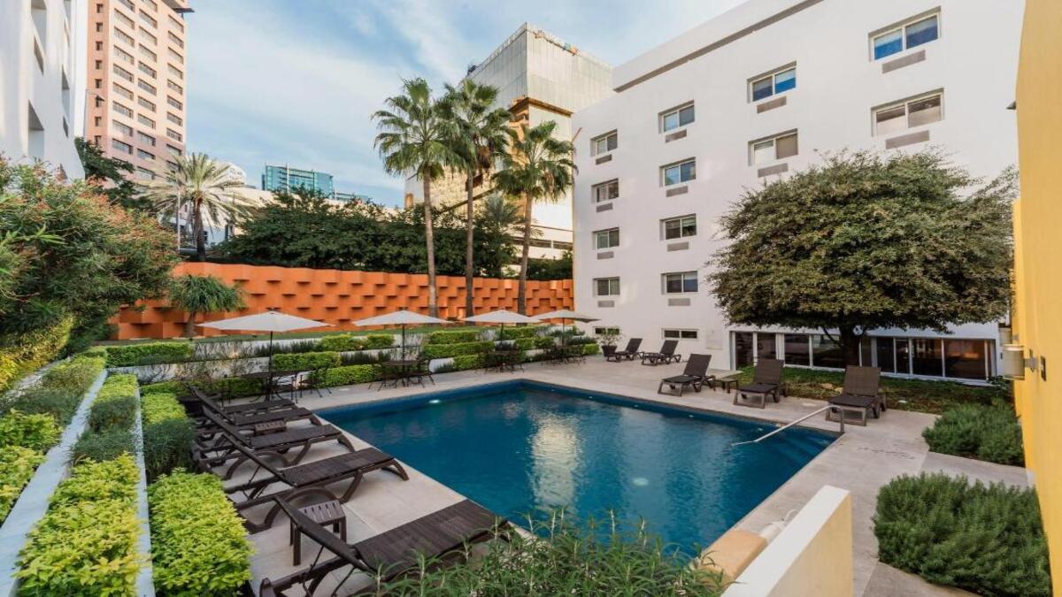 The Comfort Inn Hotel in Monterrey, Mexico.