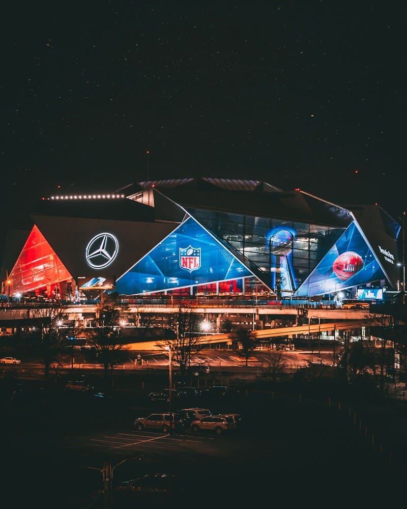 Atlanta, Georgia, USA - Mercedes-Benz Stadium