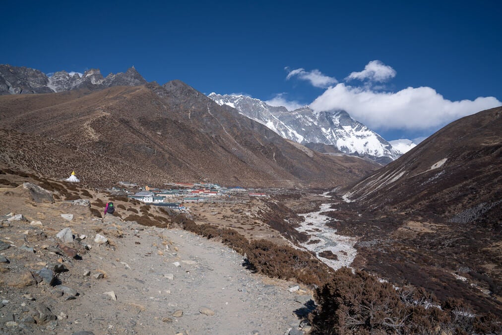 everest base camp dingboche mountains