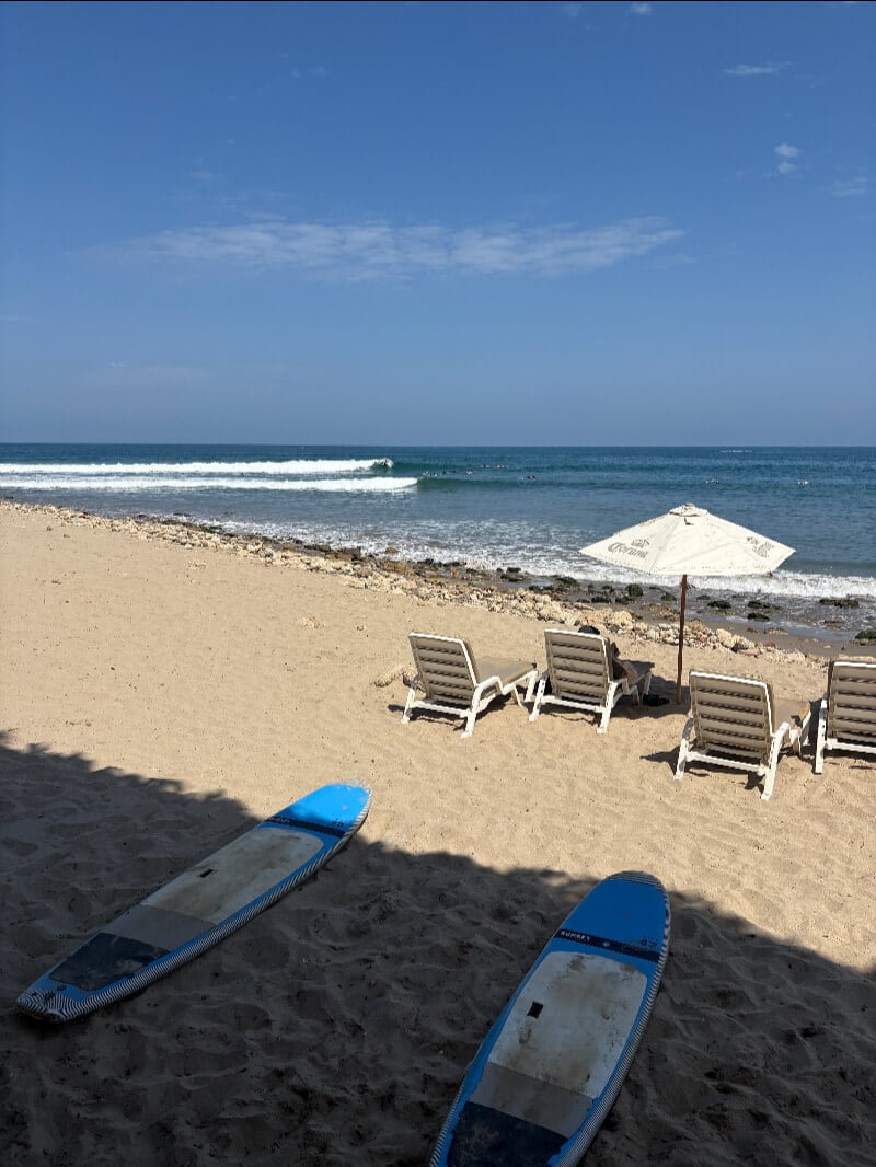 surf break at mancora