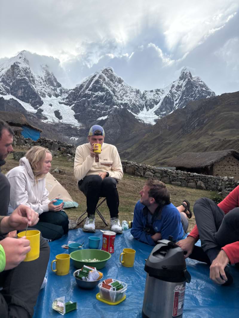 tea break on huayhuash