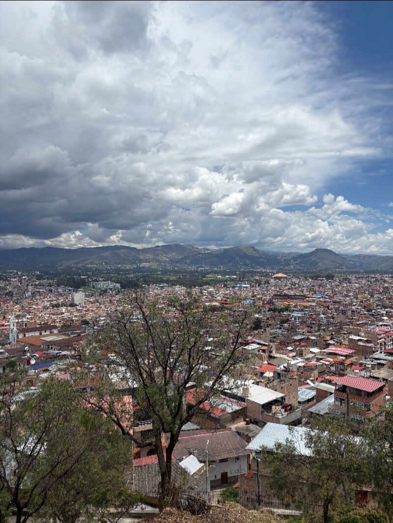 view of cajamarca from cerro apolonia