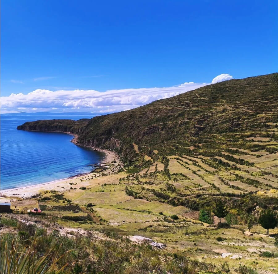 Beach near Challapampa, isla del Sol