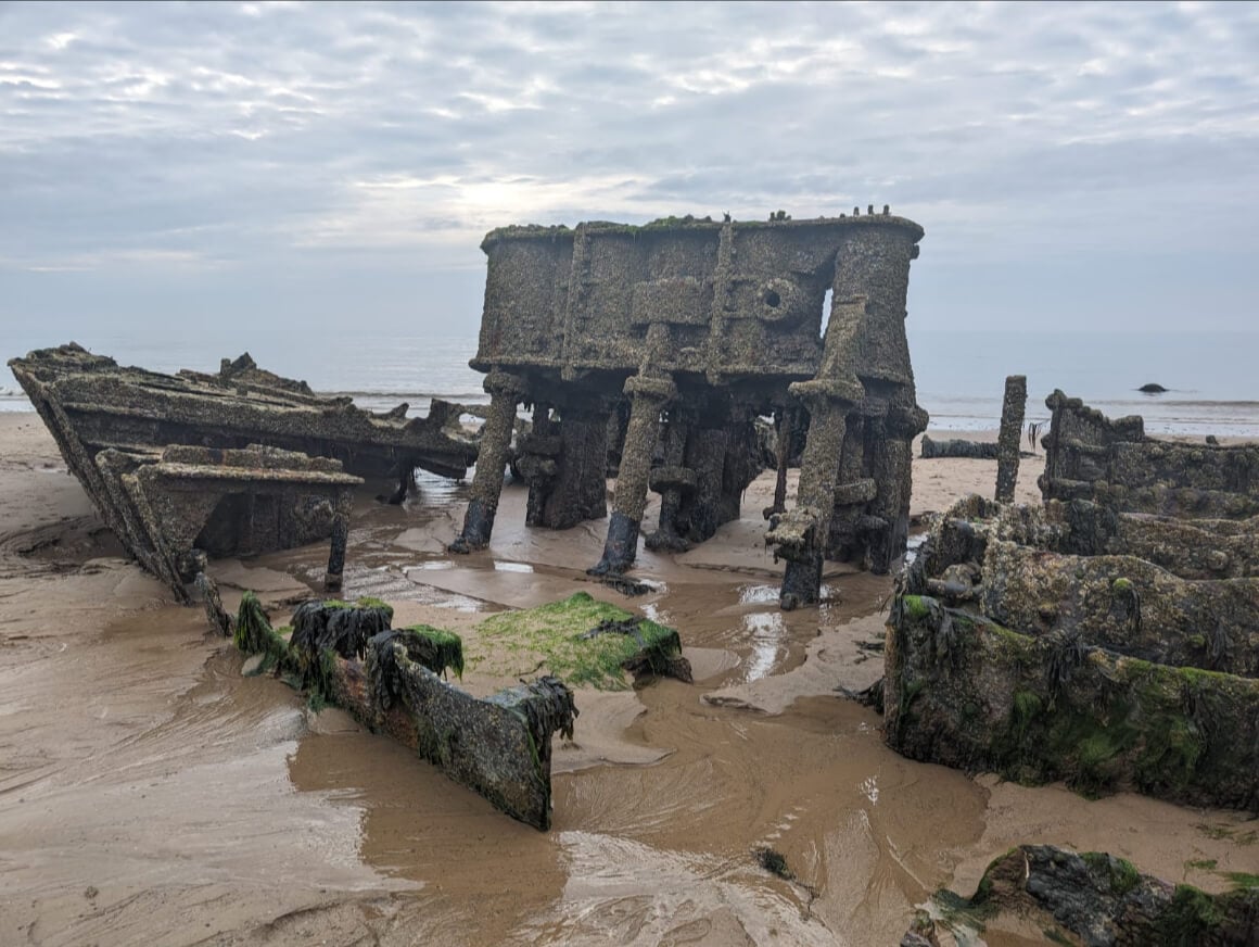 Pasages shipwreck, Jurby