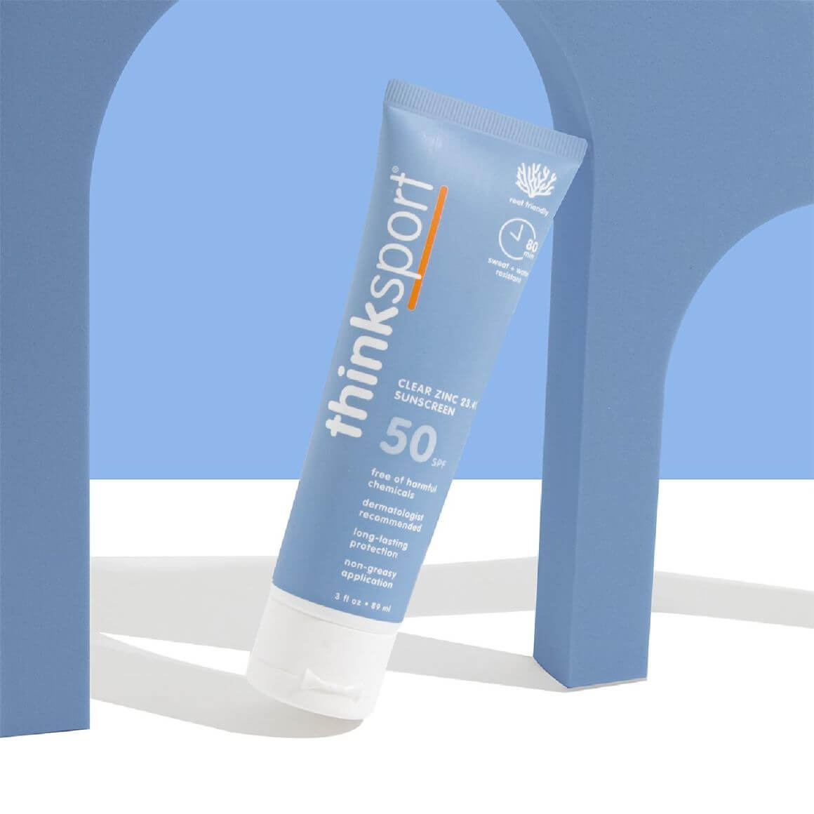 Thinksport Clear Zinc SPF 50 Sunscreen