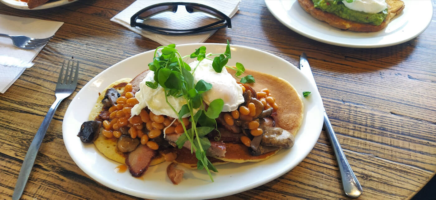 Breakfast at the Sound Cafe