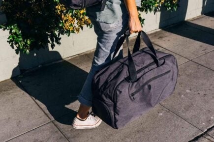 SAGALA Sports Men/women Travel Duffel Bag Cotton Duffel Gym travel bags. 