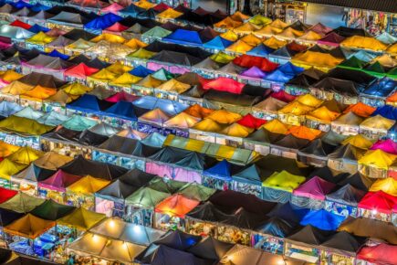 Shop at Chatuchak Market in Bangkok