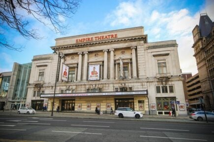 Visit the Empire Theatre in Liverpool.