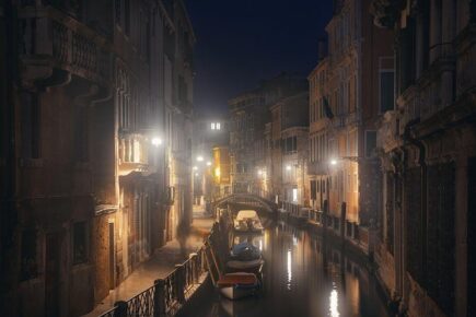 Explore the haunted streets of Venice.