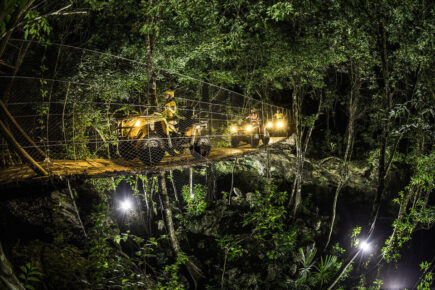 tourist attractions in cancun mexico Jungle night adventure in Cancun