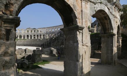 pula most historical places in croatia