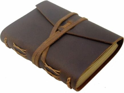 Leather Journal by FOFUN