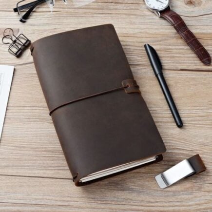 Refillable Leather Journal Traveller's Notebook