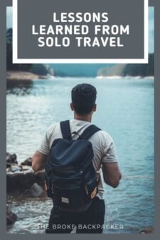 Lessons learned from Solo Travel PIN