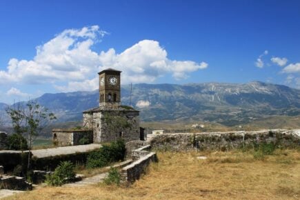Clock Tower in Gjirokaster