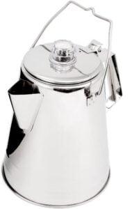 GSI Outdoors Glacier Stainless Steel 14 Cup Percolator