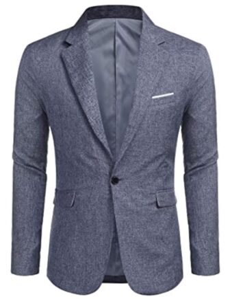 COOFANDY Mens Casual Suit Blazer