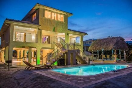 Multi-Million Beach Mansion with pool Florida Key