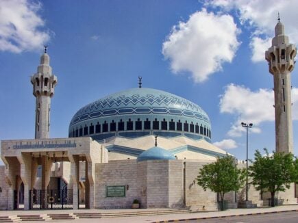 blue mosque of amman abdullah i