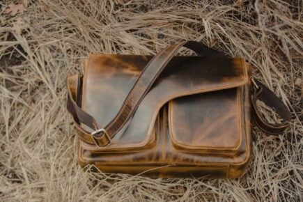 Kodiak Buffalo Leather Messenger