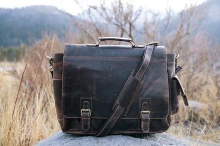 Kodiak Sitka Leather Messenger