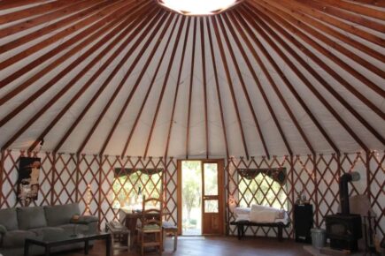 Stunning exclusive yurt Santa Barbara