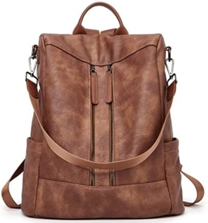 BROMEN Backpack Womens Leather