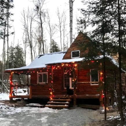 Romantic Cabin in the Woods