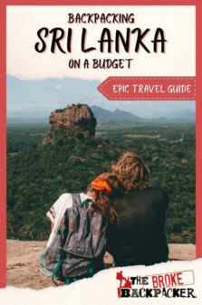 Backpacking Sri Lanka Travel Guide Pinterest Image