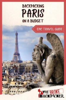 Backpacking Paris Travel Guide Pinterest Image