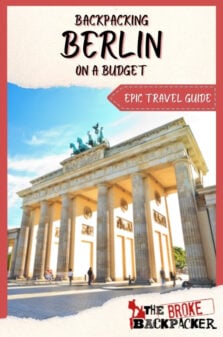 Backpacking Berlin Travel Guide Pinterest Image