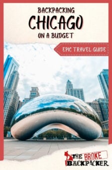 Backpacking Chicago Travel Guide Pinterest Image