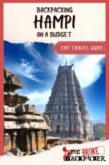 Backpacking Hampi Travel Guide Pinterest Image