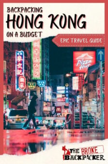Backpacking Hong Kong Travel Guide Pinterest Image