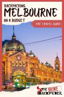 Backpacking Melbourne Travel Guide Pinterest Image