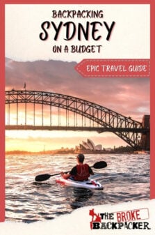 Backpacking Sydney Travel Guide Pinterest Image